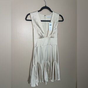 Abercrombie and Fitch Gold Silky Dress